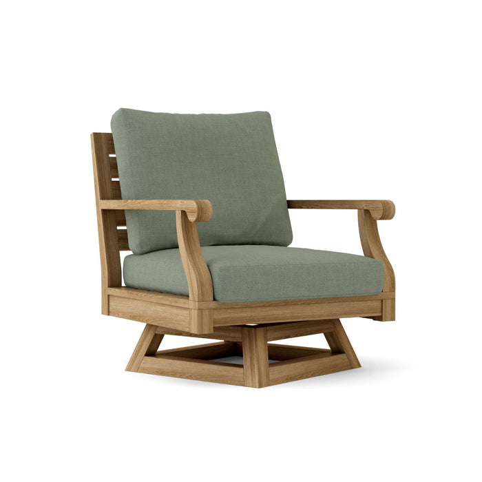 Teak Swivel Lounge Chair - Riviera (Swivel) - Teak HQ™