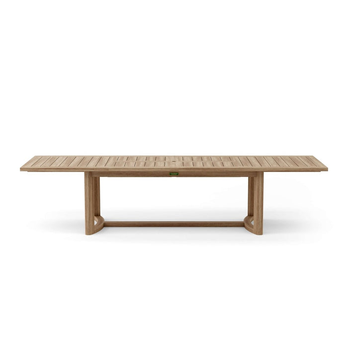 Teak Table and Chairs Set - Catania Table w/ 10 Chairs - Teak HQ™