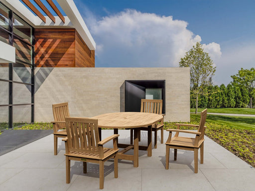 Teak Table With 4 Chairs - Bahama (Table) & Brianna (Chairs) - Teak HQ™