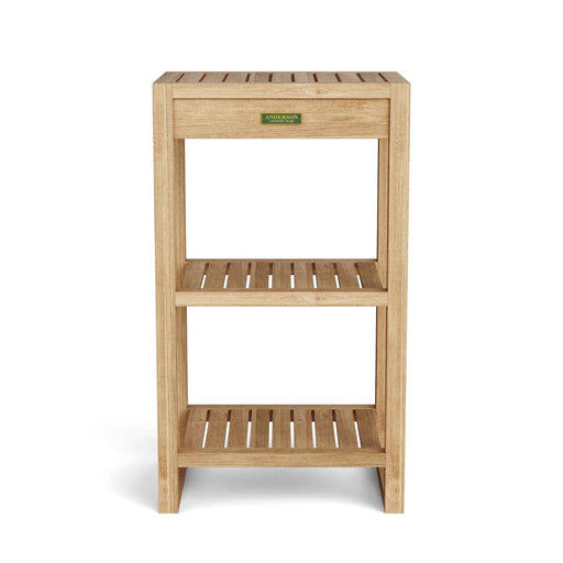 Teak Towel Shelf (2 - Shelf Unit) - Spa - Teak HQ™