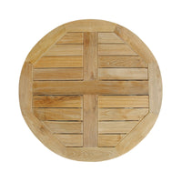 Teak Turntable (24" Diameter) - Bahama