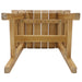 Teak Wood Backless Stool (Slatted) - Arcadia - Teak HQ™