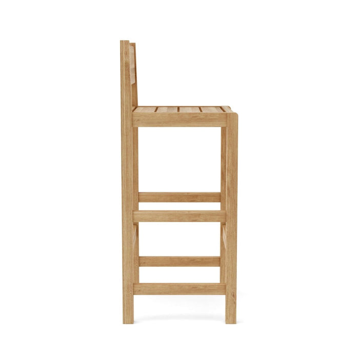 Teak Wood Bar Chair - Sedona - Teak HQ™