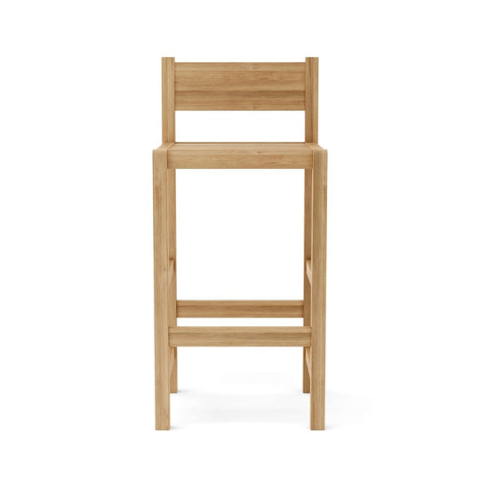 Teak Wood Bar Chair - Sedona - Teak HQ™