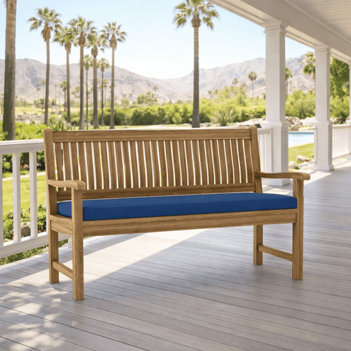 Teak Wood Bench (3 - Seater) - Del - Amo - Teak HQ™