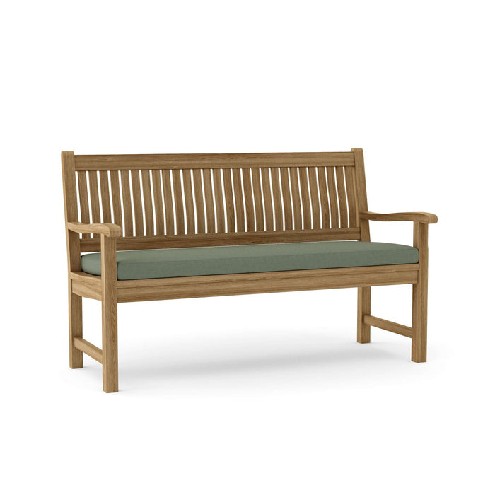 Teak Wood Bench (3 - Seater) - Del - Amo - Teak HQ™