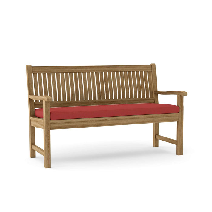 Teak Wood Bench (3 - Seater) - Del - Amo - Teak HQ™