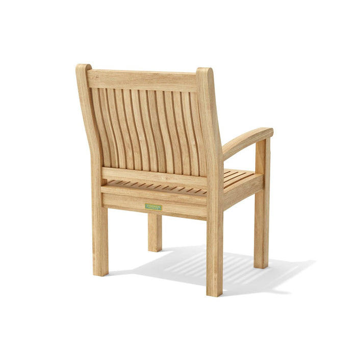 Teak Wood Bistro Set - Bahama (Table) & Sahara (4 Chairs) - Teak HQ™