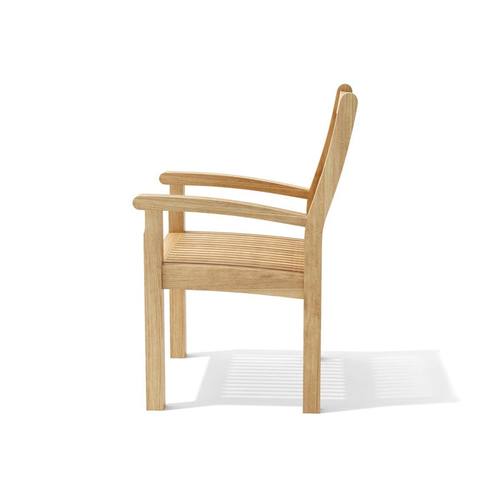 Teak Wood Bistro Set - Bahama (Table) & Sahara (4 Chairs) - Teak HQ™