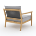 Teak Wood Club Chair - Palma - Teak HQ™