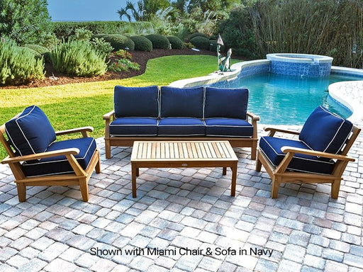 Teak Wood Coffee Table (43" Long Rectangle) - Miami - Teak HQ™