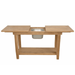 Teak Wood Console Table (48" Long Rectangle) - Nautilus - Teak HQ™