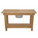 Teak Wood Console Table (48" Long Rectangle) - Nautilus - Teak HQ™