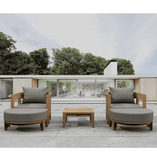 Teak Wood Deck Furniture - Coronado 5 - Piece Set - Teak HQ™