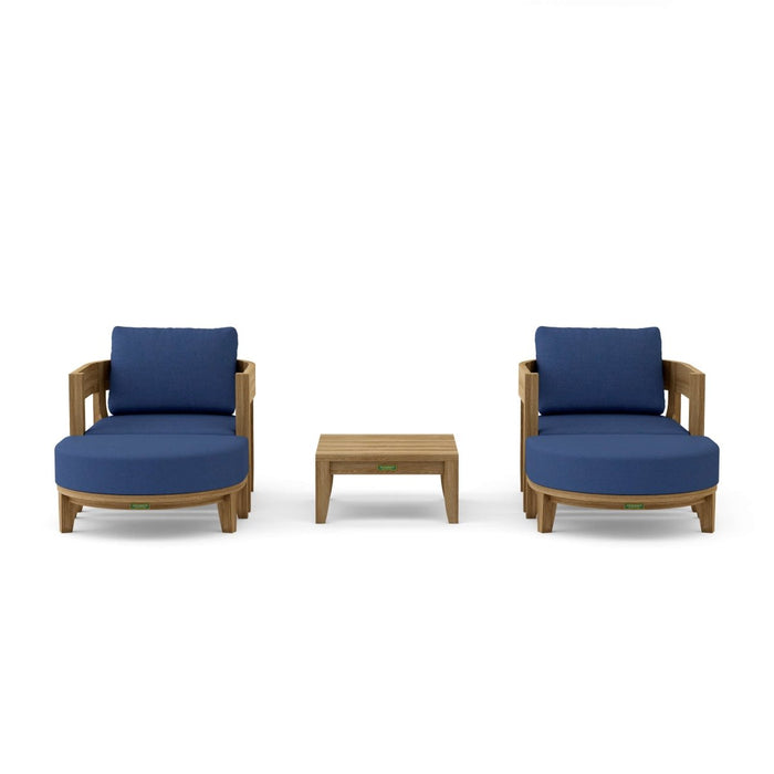 Teak Wood Deck Furniture - Coronado 5 - Piece Set - Teak HQ™