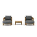 Teak Wood Deck Furniture - Coronado 5 - Piece Set - Teak HQ™