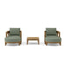 Teak Wood Deck Furniture - Coronado 5 - Piece Set - Teak HQ™