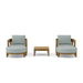 Teak Wood Deck Furniture - Coronado 5 - Piece Set - Teak HQ™