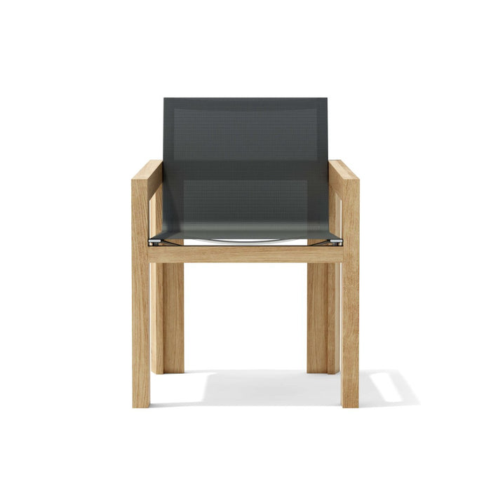 Teak Wood Dining Armchair - Smyrna - Teak HQ™