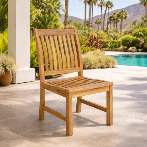 Teak Wood Dining Chair - Compass - Teak HQ™