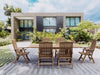 Teak Wood Dining Table + 6 Chairs - Bahama (Table) & Katana (Chairs) - Teak HQ™
