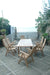 Teak Wood Dining Table + 6 Chairs - Bahama (Table) & Katana (Chairs) - Teak HQ™