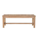 Teak Wood Dining Table With 4 Benches - Montage (Table) & Madison (Benches) - Teak HQ™
