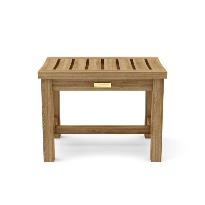 Teak Wood Dining Table With 4 Benches - Montage (Table) & Madison (Benches) - Teak HQ™