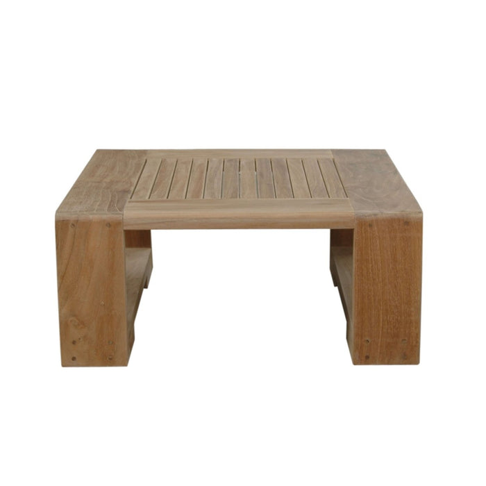 Teak Wood End Table (25" Square) - Capistrano - Teak HQ™