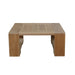 Teak Wood End Table (25" Square) - Capistrano - Teak HQ™