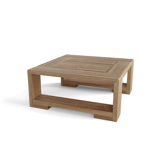 Teak Wood End Table (25" Square) - Capistrano - Teak HQ™