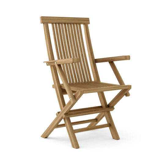 Teak Wood Folding Chair - Bristol - Teak HQ™