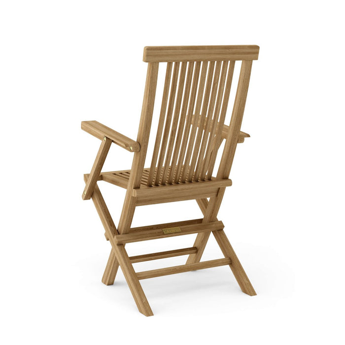 Teak Wood Folding Chair - Bristol - Teak HQ™