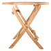 Teak Wood Folding Side Table (20" Round) - Portico - Teak HQ™