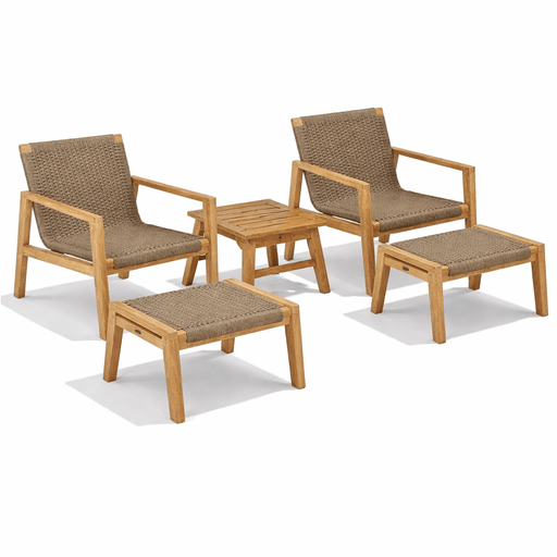 Teak Wood Furniture Set - Admiral (5 Pieces) - Teak HQ™