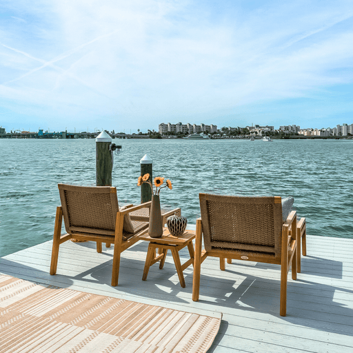 Teak Wood Furniture Set - Admiral (5 Pieces) - Teak HQ™