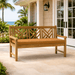 Teak Wood Garden Bench (3 - Seater) - Vilano - Teak HQ™