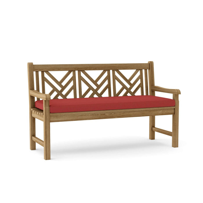 Teak Wood Garden Bench (3 - Seater) - Vilano - Teak HQ™