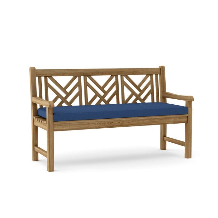Teak Wood Garden Bench (3 - Seater) - Vilano - Teak HQ™