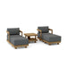 Teak Wood Garden Furniture - Granada 5 - Piece Set - Teak HQ™