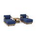 Teak Wood Garden Furniture - Granada 5 - Piece Set - Teak HQ™