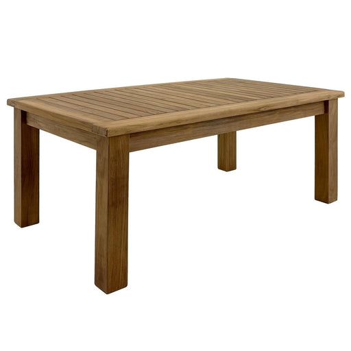 Teak Wood Indoor/Outdoor Coffee Table (47" Long Rectangle) - Laguna - Teak HQ™