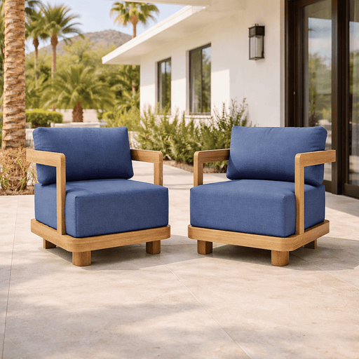 Teak Wood Lounge Chair - Granada - Teak HQ™