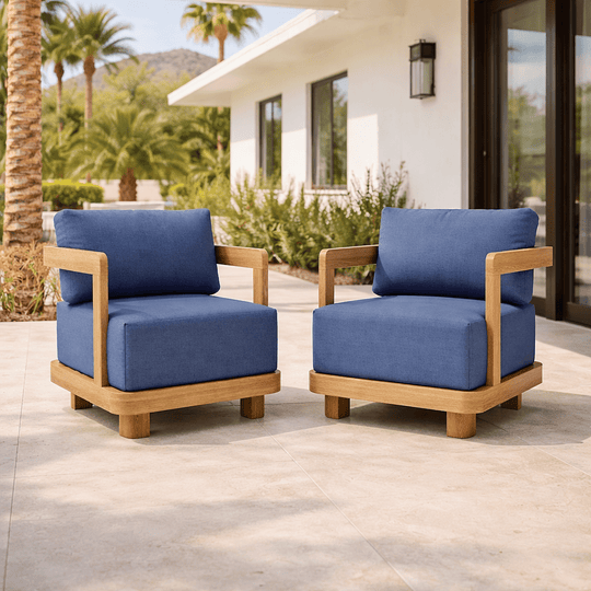 Teak Wood Lounge Chair - Granada - Teak HQ™