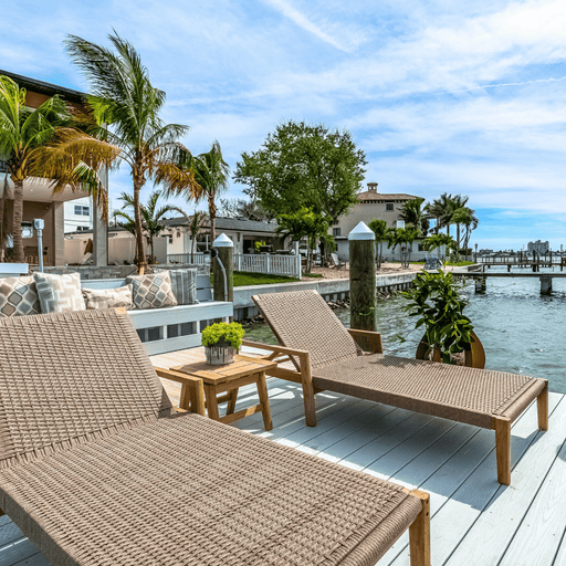 Teak Wood Loungers and Table 3 - Piece Set - Admiral - Teak HQ™