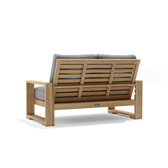 Teak Wood Loveseat - Capistrano - Teak HQ™