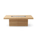 Teak Wood LP Fire Pit Table (72" Long Rectangle) - Toledo - Teak HQ™