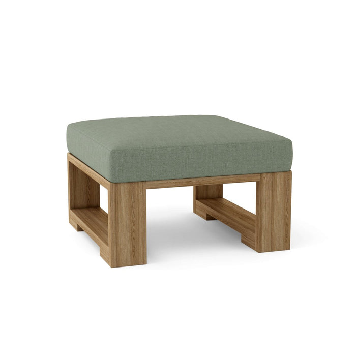 Teak Wood Ottoman - Capistrano - Teak HQ™