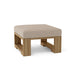 Teak Wood Ottoman - Capistrano - Teak HQ™