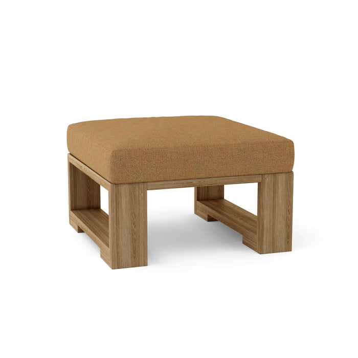 Teak Wood Ottoman - Capistrano - Teak HQ™